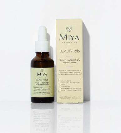 Miya Beauty Lab Moisturizing Serum With Vitamin C For Discoloration To Even Out Skin Tone 30Ml (30 ml)