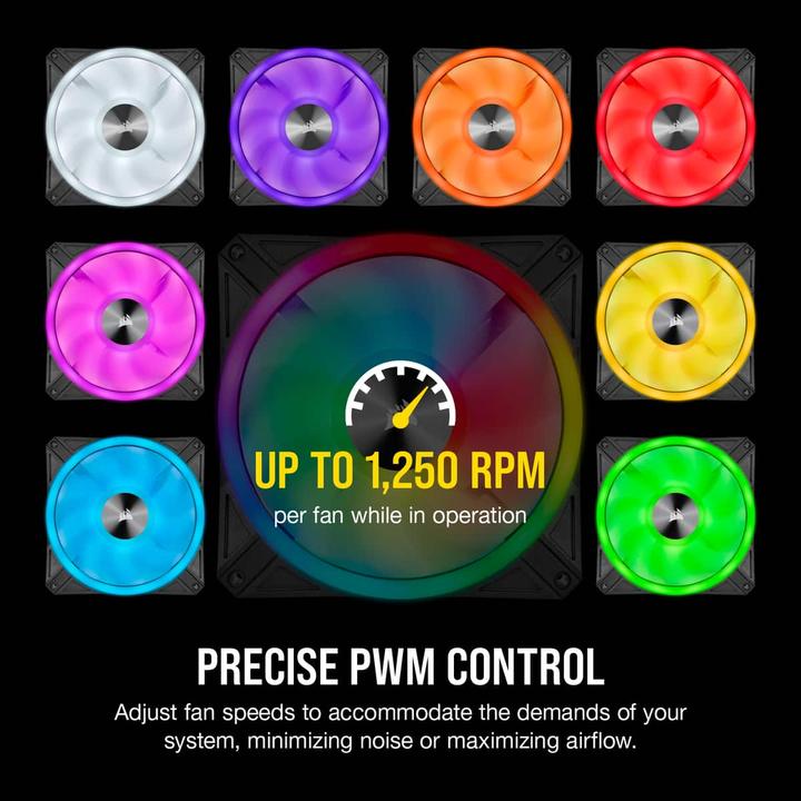 Produktbild Corsair iCUE QL140 RGB (140 mm, 1 x)