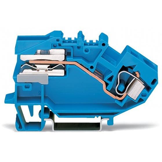 Wago Trennklemme, Elektronikzubehör + Gehäuse, Blau