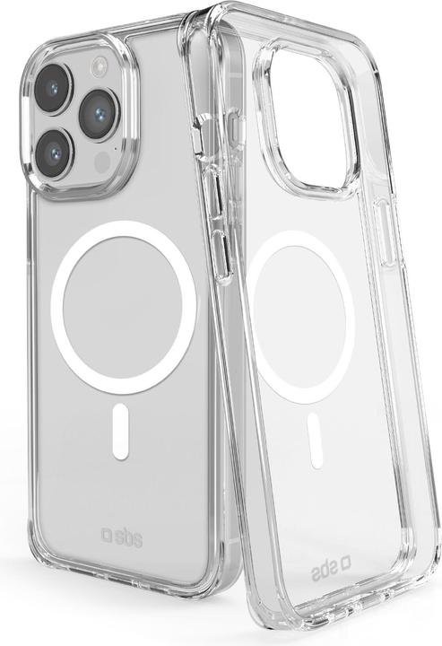 Actual product image SBS Light Mag Cover compatible for iPhone 16 Pro transparent (Apple iPhone 16 Pro)