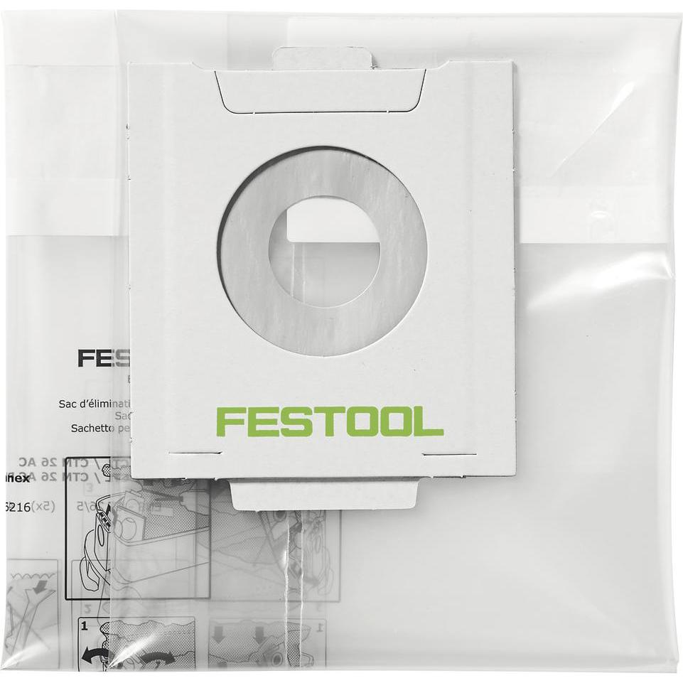 Festool, Industriestaubsauger Zubehör, Entsorgungssack ENS-CT 36 AC/5