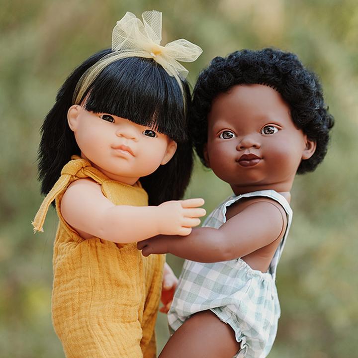 Image du produit Miniland PUPPE JUNGE AFRIK. 38CM MF&M