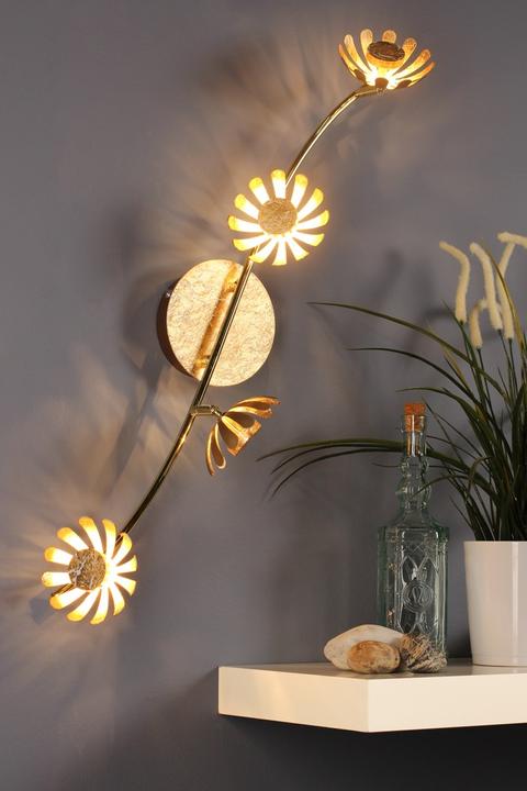 Immagine prodotto Luce ambiente Design LUCE Design Bloom Plafoniera a LED a 4 canali 3000 K 20W Oro