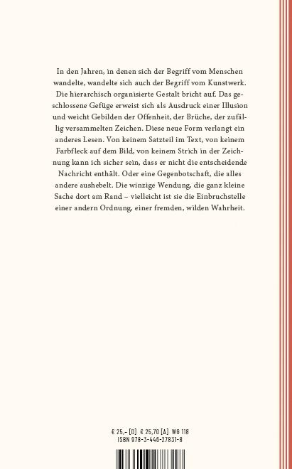 Produktbild Das Wilde und die Ordnung (Deutsch, Peter von Matt, 2007)