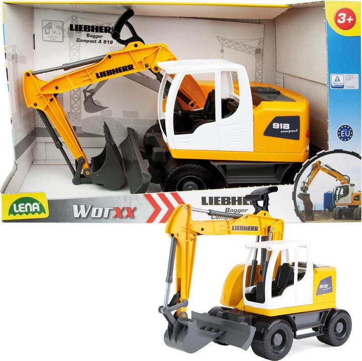 Actual product image Lena Excavator Liebherr Worxx