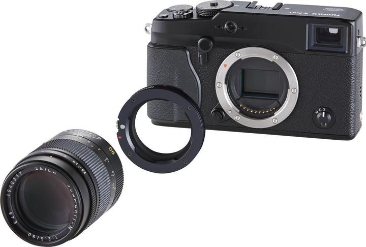 Produktbild Novoflex Leica M Objektive an Fuji X-Pro 1