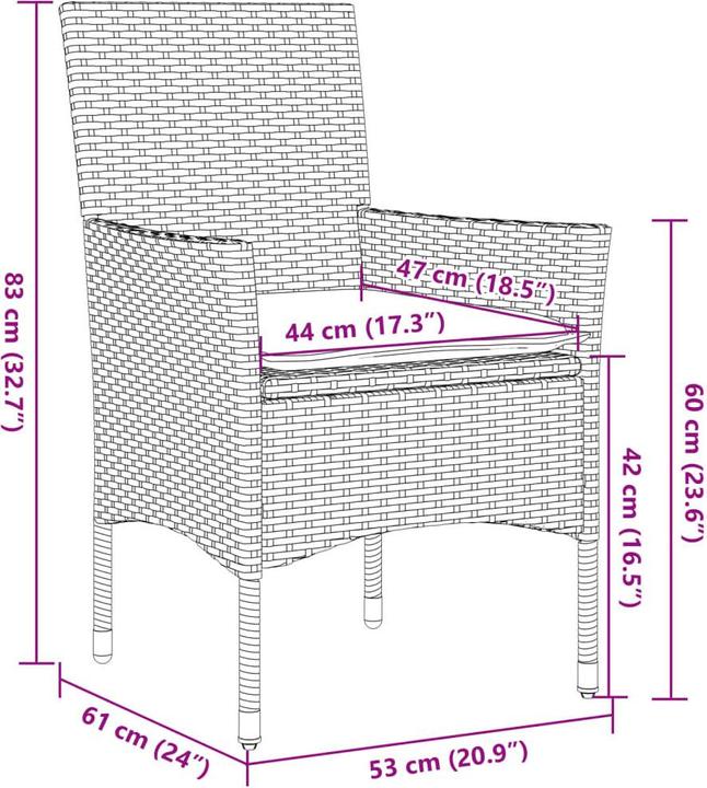 Actual product image vidaXL Kendre (190 cm)