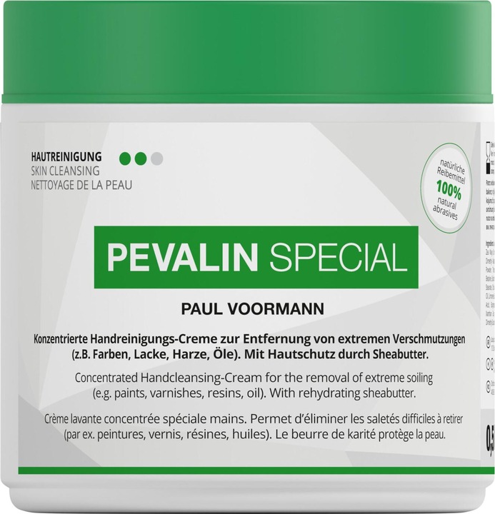 Actual product image Pevalin Hand Cleansing Cream Special Tin, 500 ml (Liquid soap, 500 ml)