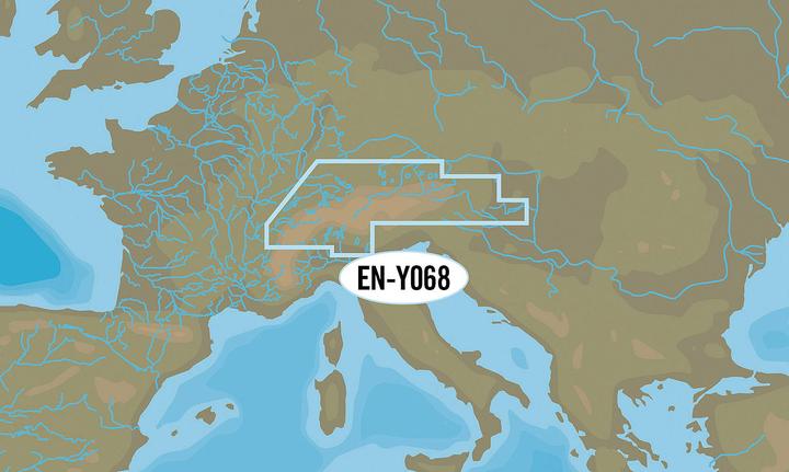 Image du produit C-Map by Jeppesen Wide : EN-Y068 Moyen Europe
