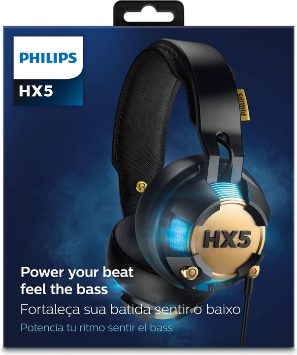 Actual product image Philips Shx50 (8 h, Cable)