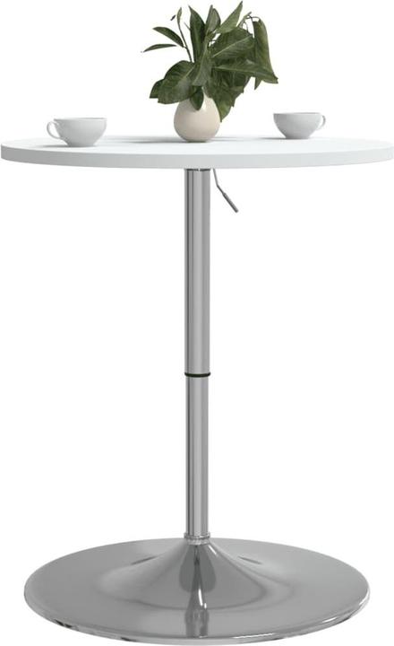 Immagine prodotto vidaXL Tavolo da bar 50 x 50 x 90 cm Cromato (50 x 50 x 90 cm)