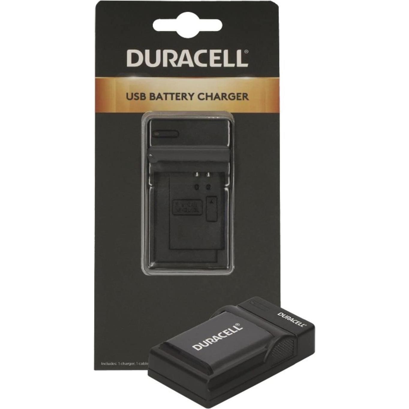 Duracell Digital Camera Battery Charger (Ladegerät), Kamera Stromversorgung, Schwarz