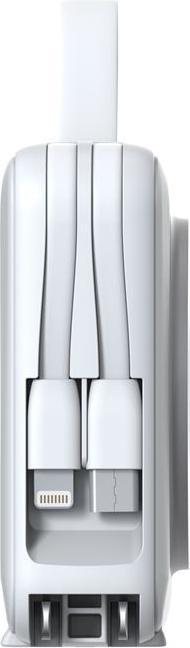 Image du produit Mobile Origin Powerbank & Travel Charger Lightning/USB-C Cable MagSafe/AW/iPhone Compatible white Powerbank -... (10000 mAh)