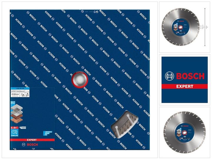 Actual product image Bosch Professional Zubehör Expert MultiMaterial diamond cutting discs, 450 x 25.40 x 3.3 x 12 mm