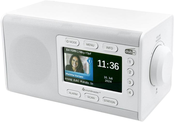 Produktbild Soundmaster DAB900WE (DAB+, FM, KW, Bluetooth)