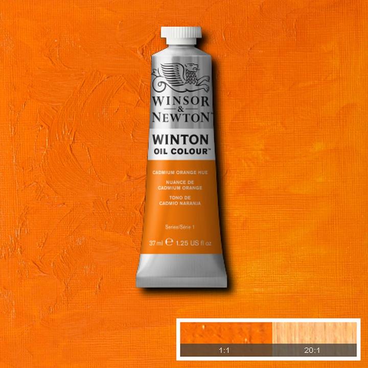 Produktbild Winsor & Newton Winton oil 37ml cadmium orange hue 090 (37 ml)