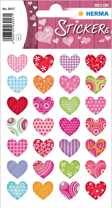 Produktbild Herma Sticker Herzen
