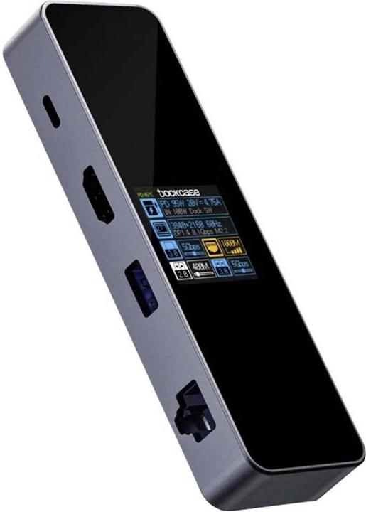 Produktbild Dockcase USB-C® Dockingstation DBP61L Universal integriertes Display, inkl. La (USB-C, 5 Ports)
