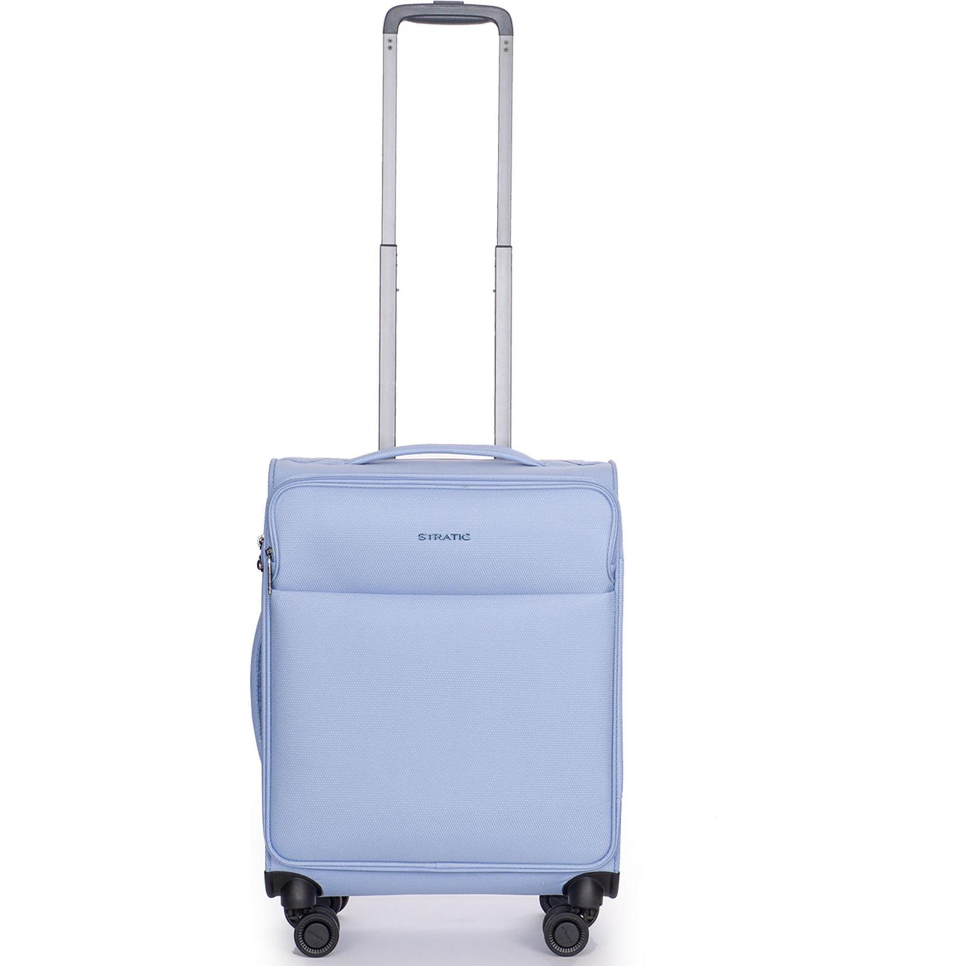 Stratic, Koffer, Light + - Koffer S, Blau, (37 l, Handgepäck (bis 50l))