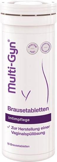 Actual product image Multi-Gyn Vaginal Shower Effervescent Tablets (Intimate shower, 44 g)