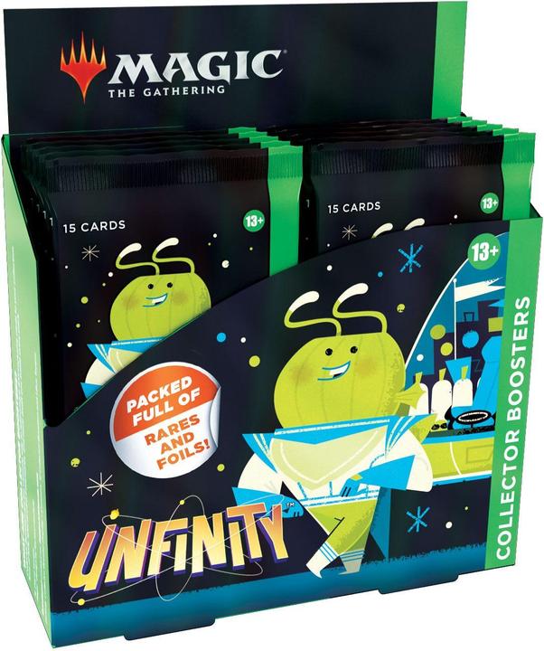 Actual product image Magic the Gathering Unfinity: Collector Booster Display -EN- (English, Booster display)