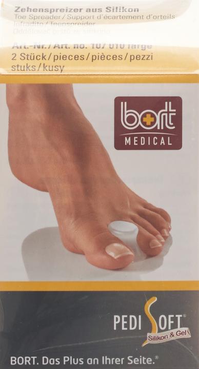 Actual product image Bort Medical Pedi Soft toe spreader silicone