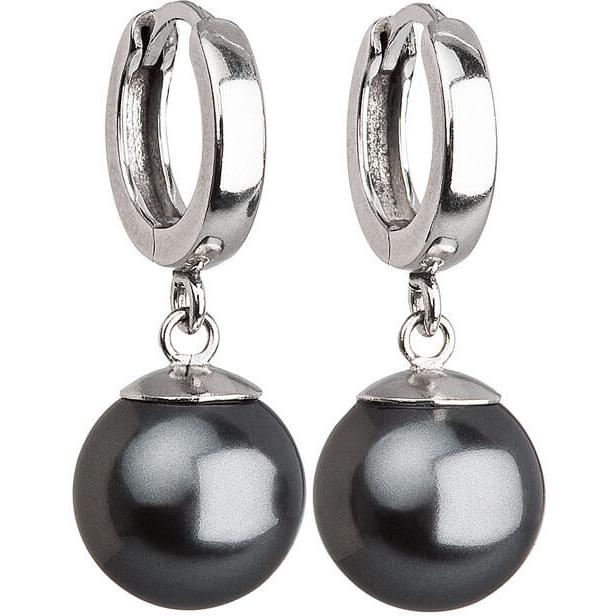 Evolution Group Argento/Grigia Orecchini, Orecchini In Con Perla 31.151.3 (L)