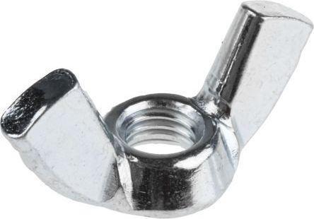 Actual product image RS PRO Wing nuts steel M5 (M5)