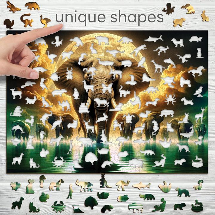 Immagine prodotto WoodenCity Elephant Drems (1000 pezzi)