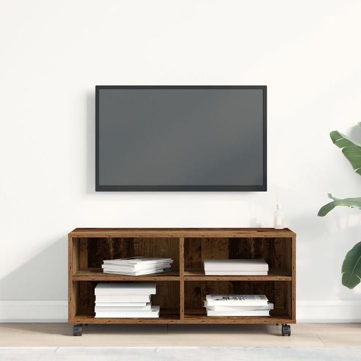 Image du produit vidaXL Meuble TV Vieux bois 90x35x35 cm Bois composite (35 x 35 x 40.50 cm)