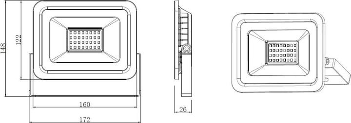 Actual product image Forever Light Arbeitsscheinwerfer (4800 lm)