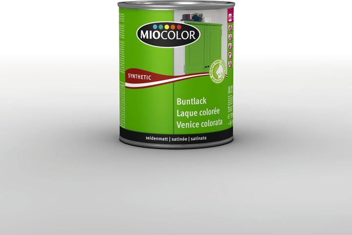 Actual product image Miocolor Synthetic coloured lacquer silk matt (Wine red, 0.75 l)