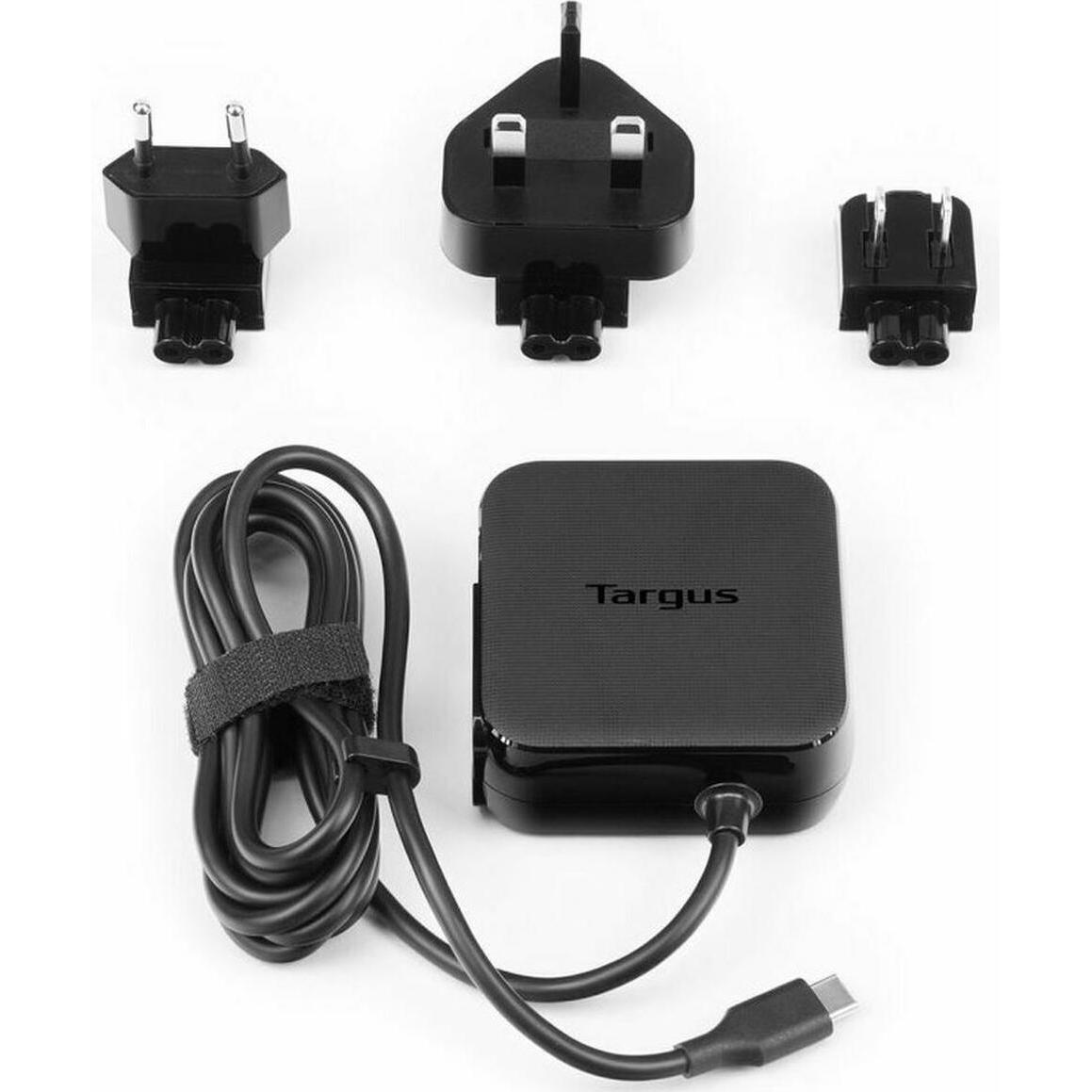 Targus Apa95eu (45 W), Notebook Netzteil, Schwarz