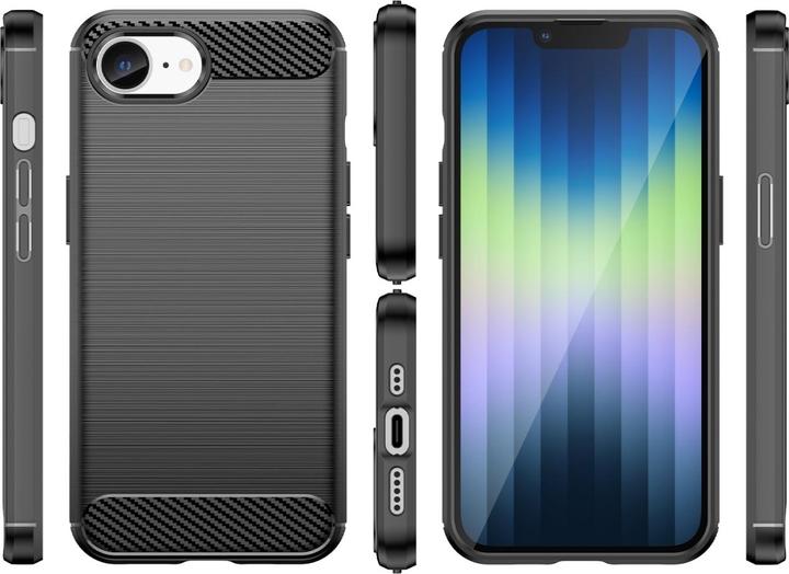 Produktbild Screenguard Carbon Brushed Soft TPU Hülle (Apple iPhone 17e)