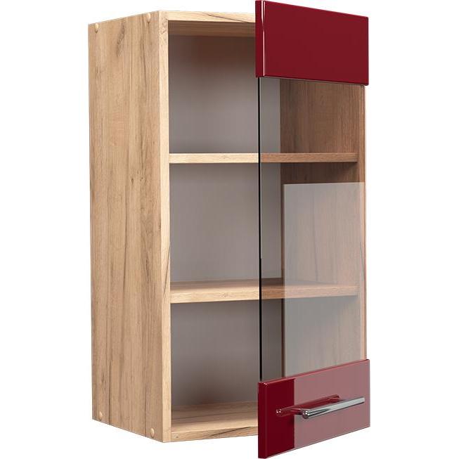 Vicco, Regal, Küchenglasschrank Fame-Line (40 x 34 x 72 cm)