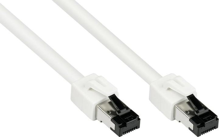 Produktbild Good Connections Alcasa 8080-050W Netzwerkkabel 5 m Cat8.1 S/FTP (S-STP) Weiss (S/FTP, CAT8.1, 5 m)