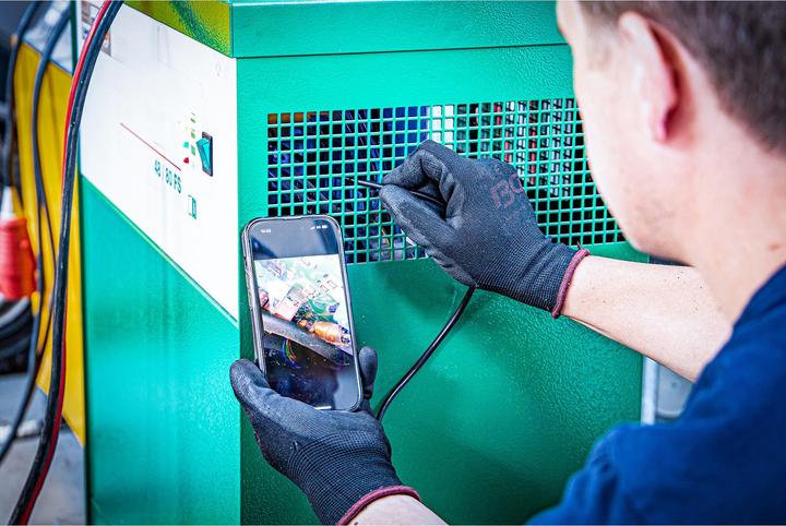 Actual product image BGS Wireless Color Borescope with LED Lighting