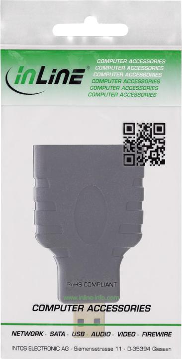 Produktbild InLine HDMI Adapter (Micro HDMI, 0.35 cm)