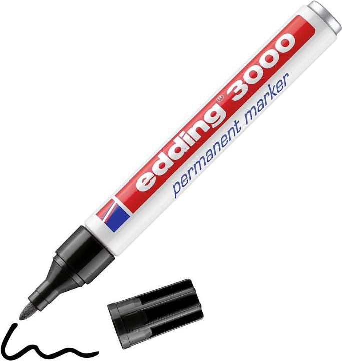Produktbild Edding Permanentmarker 3000 (Grün, 3 mm, 10 x)