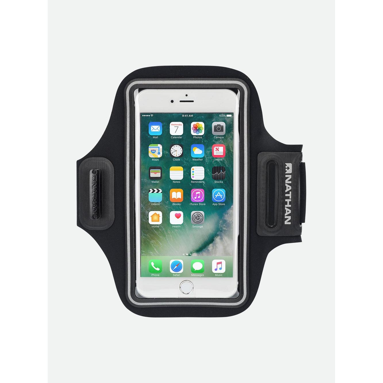 Thumbnail - Nathan Stride Sport, Smartphone Sportarmband, Schwarz