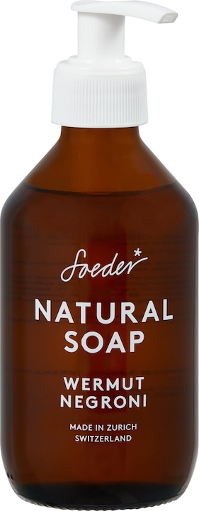 Soeder* Sapone Naturale Assenzio Negroni (Sapone liquido, 250 ml)