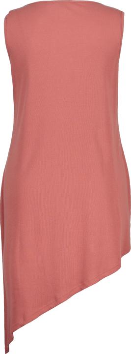 Immagine prodotto Ulla Popken Top smanicato di cotone biologico con orlo a punte e scollo rotondo (50, 52)