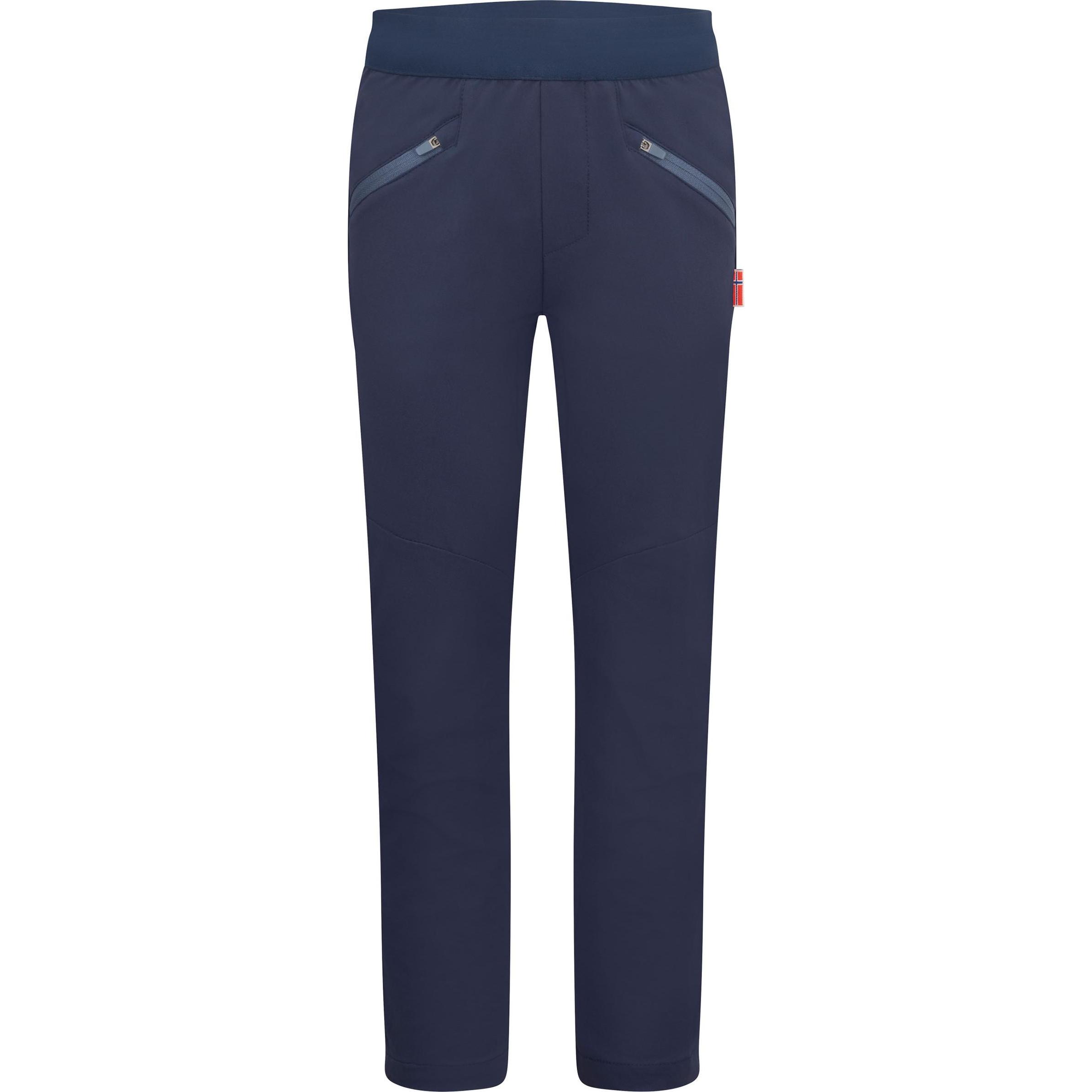 Trollkids, Unisex, Outdoorhose, Kid's Tronfjell Pant (98), Blau, 98