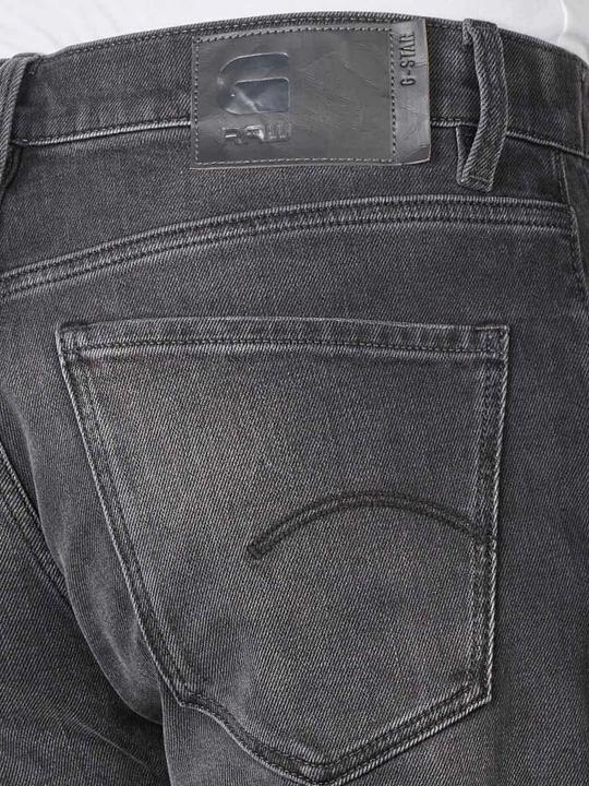 Actual product image G-Star Mosa Jeans Straight Fit Worn In Black Moon (W34/L34)