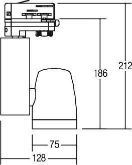 Image du produit Brumberg Luminaires Spot LED sur rail 12019083 (840 lm)