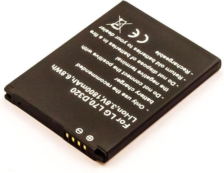 Immagine prodotto AGI 66539 - Batteria - LG - Optimus L65 - Nero - Ioni di litio (Li-Ion) - 1450 mAh