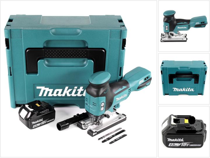 Produktbild Makita DJV 181 M1J Akku Pendelhubstichsäge 18V Brushless + 1x Akku 4,0Ah + Makpac - ohne Ladegerät