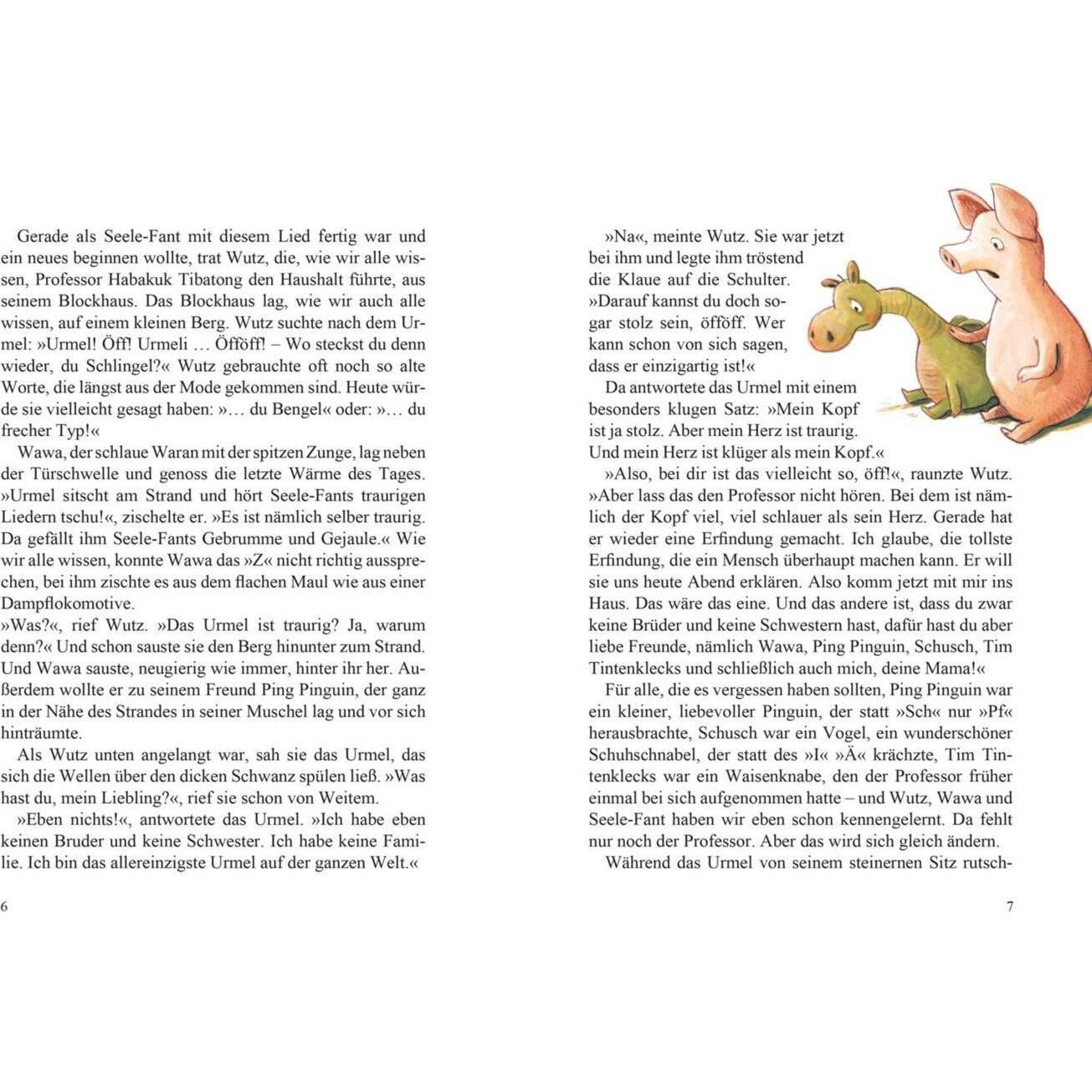 Thumbnail - Urmel saust durch die Zeit, Kinderbücher von Max Kruse, Günther Jakobs