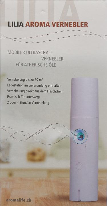 Actual product image Aromalife Lilia aroma nebuliser (10 ml)