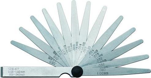 Format Søgeblad 20 lame 0,05-1,0mm 4483 (10 cm)